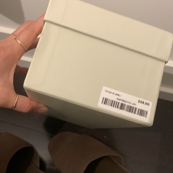 Oak + Fort Heeled mules in Linen size 7 - Picture 7 of 8